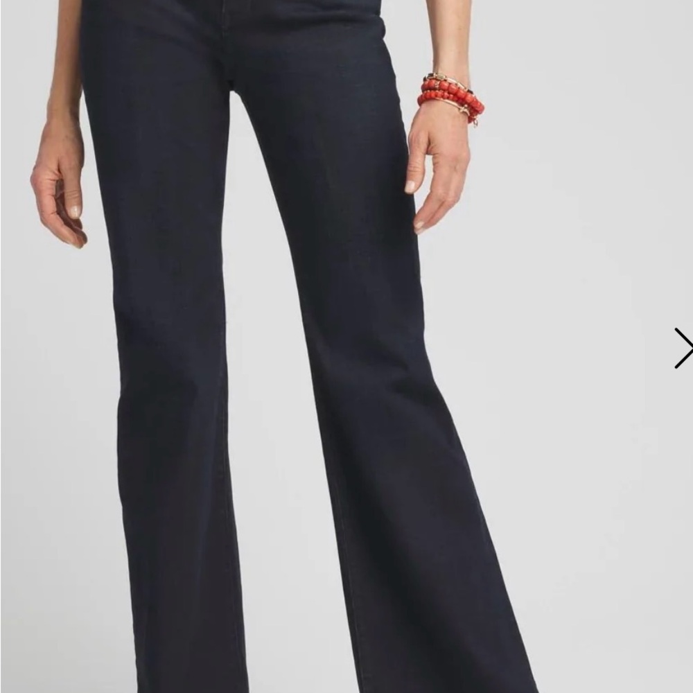 Chico's So Slimming Girlfriend Flare - Size 1